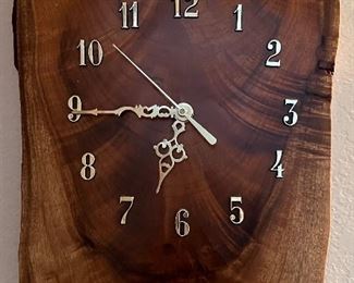 Wood Clock