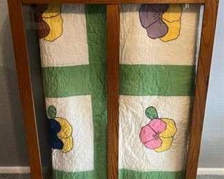 Vintage Quilt Display