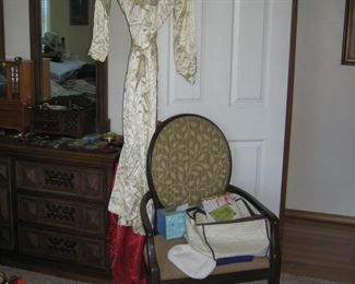Master Bedroom:  Another Chair-Evening Gown