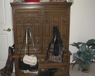 Master Bedroom:  Tall Dresser-Purses