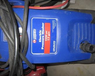 Garage:  Electric Pressure Washer