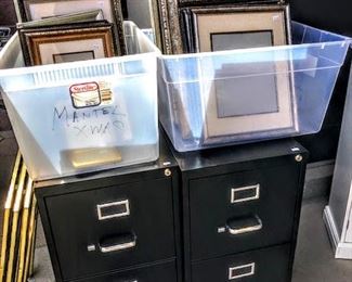 Frames and File Cabinets