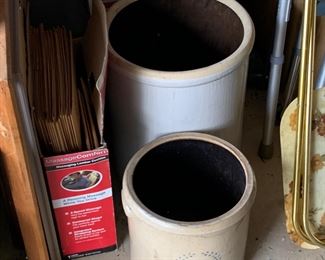 Antique crocks