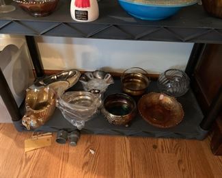 Carnival glass, Fenton, crystal