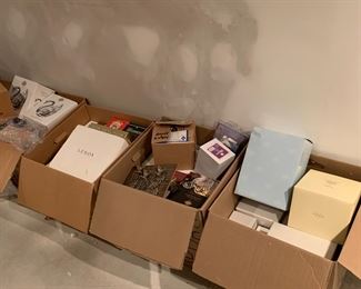Lots of Lenox and other nice home decor brand new in boxes