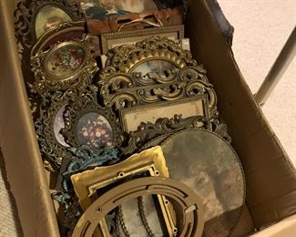 Vintage victorian picture frames