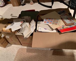 ALL STAMPS dating back all the way to the turn of the century from many countries