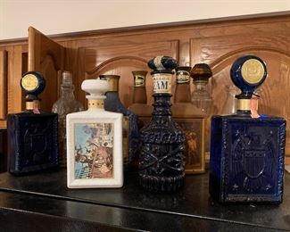Vintage Liquor bottles / decanters
