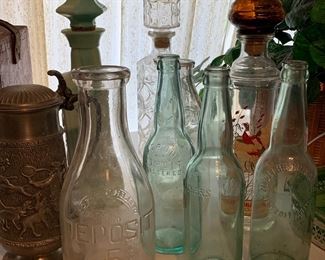 Vintage bottles