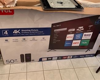 50" flat screen tv