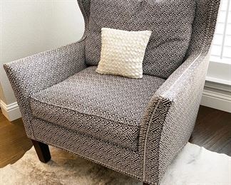 Decor to Your Door Arm Chair Pair with Nailhead Accent