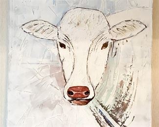 Extra Large Cow Painting