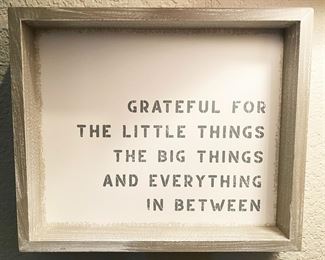 Gratitude Wall Hanging