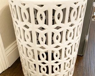 Three Hands Corp Ceramic Drum Table