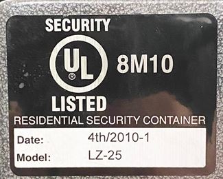 Cabela's Signature Firearms Safe LZ 25