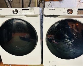 Samsung front-loading washer and dryer
