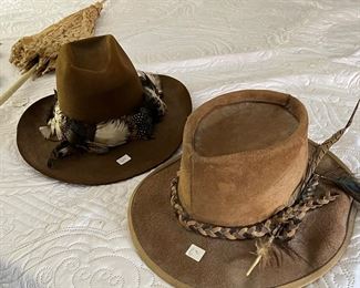 Men’s hats, including Stetson