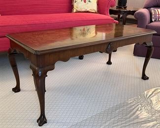 Coffee table from Kittinger number 1392