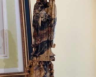 Beautiful, antique soapstone figure