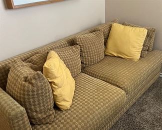 Modern gold couch