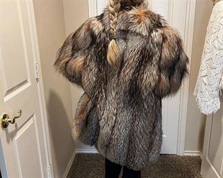 Fox coat beautiful 