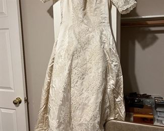 Vintage wedding gown 