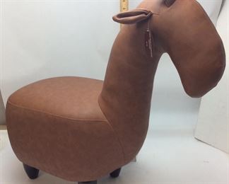 JOSHUA STEINBERG GIRAFFE OTTOMAN, NEW