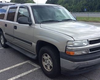 2005 CHEVROLET SUBURBAN 1500, GOOD RUNNING CONDITION, CLEAN INTERIOR, 5.3L ENGINE, CLEAN TITLE, 285,776 MILES,