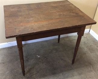 ANTIQUE RUSTIC FARM TABLE