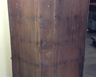 ANTIQUE CORNER ARMOIRE