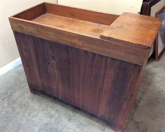 ANTIQUE PINE DRY SINK