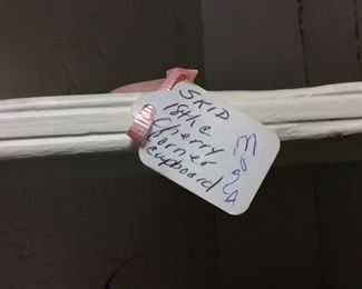 SKID 18th CENTURY CHERRY CORNER CUPBOARD