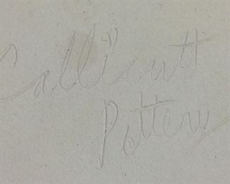 (4) CALLICUTT POTTERY PLATES