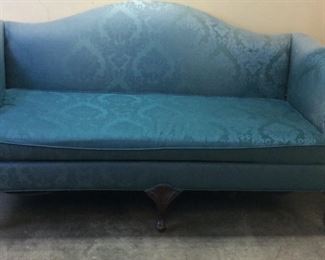 ANTIQUE CAMEL BACK SOFA