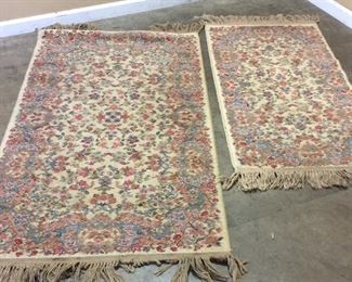 PAIR KARRISTAN AREA RUGS