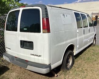 EXPRESS 1500 CARGO VAN, NEEDS WORK, TRANSMISSION SLIPPING, ENGINE IS NEWER WITH 29,000 MILES, NEEDS BATTERY