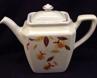 VTG. HALL CHINA JEWEL TEA, AUTUMN LEAF