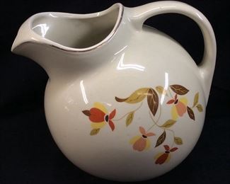 HALL CHINA AUTUMN LEAF BALL JUG