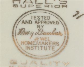 HALL CHINA AUTUMN LEAF SET