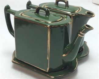  VTG. SIDE BY SIDE TEA & COFFEE SET