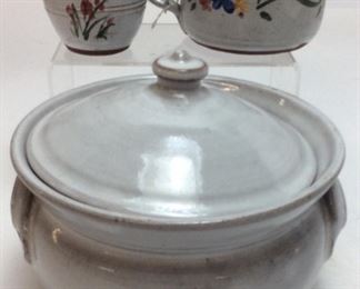 (3) 1984 JUG TOWN WARE POTTERY