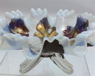 GOOFUS GLASS FLUTED BOWL