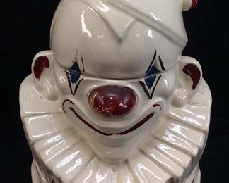 VTG. MCCOY CLOWN BUST COOKIE JAR