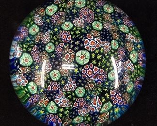 ART GLASS PAPERWEIGHT