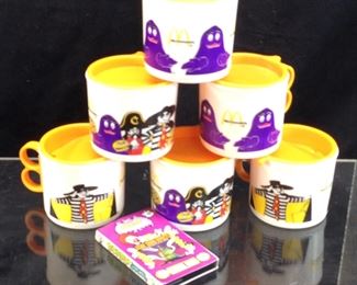 1980s MCDONALDS SIPPY CUPS