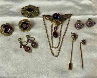 Amethyst Vintage Jewelry