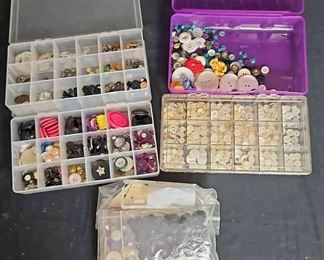 Collection Of Buttons