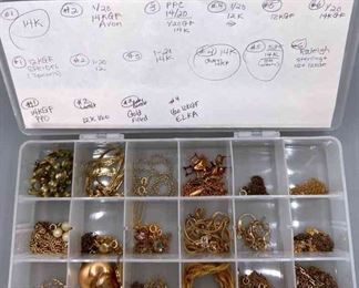 Collection Of Gold Necklaces