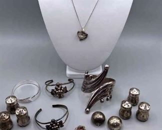 Collection Of Sterling Silver