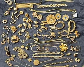 Gold Bling Costume Jewelry